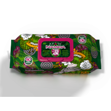 АТОРИ НАМИДА Влажные салфетки бл80 с Экстрактом зеленого чая