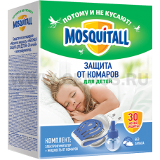 MOSQUITALL Комплект нежная защита д/детей от комаров 30 ноч