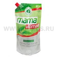 ЧЗ MamaLemon 1л концентр д/мытья посуды с аромат зел чая дой