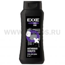 EXXE Гель для душа 2в1 400мл MEN Увлажняющий VIBE