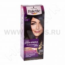 Краска Palette 50мл C1 (1-1)\Иссиня-черный