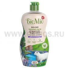 Bio Mio Средство д/мытья посуды 450мл Лаванда