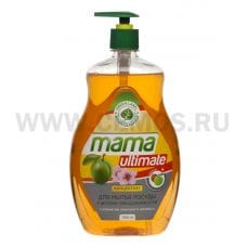 ЧЗ MamaLemon 1л концентр д/мытья посуды с аромат яп абрикос