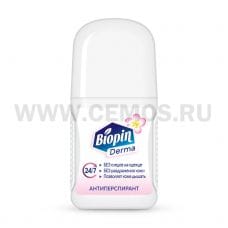 Biopin Derma 50мл ролик жен Нежность лепестков дез антипер