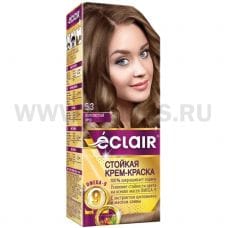 Краска-крем д/волос Eclair OMEGA-9 5,3 Золотистый орех