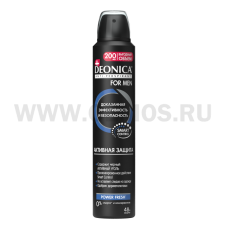 ЧЗ Д/т DEONICA 200мл антипер FOR MEN Активная защита спрей