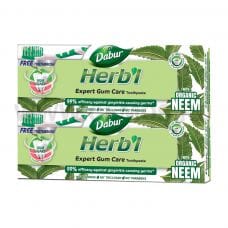 Dabur 150г*2шт Herb’l Neem с зубной щеткой (ОАЭ), З/п
