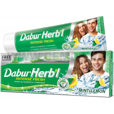 Dabur 150г Herb’l Fresh Gel с зубной щеткой (ОАЭ),З/п