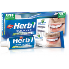 Dabur 150г Herb’l Smokers курящих с зубной щеткой (ОАЭ),З/п