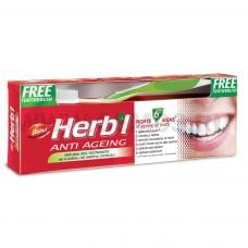 Dabur 150г Herb’l Anti Ageing с зубной щеткой (ОАЭ)