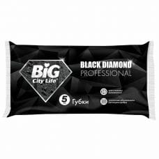 BIG City Губка д/посуды Black Diamond 5 крупнопористая