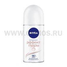 NIVEA Д/т  50мл ролик \Эффект пудры (жен.)