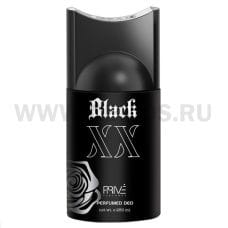 Prive 250мл дез-спрей BLACK XX мужской