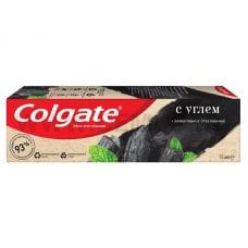 Colgate  75мл Naturals Эффективное Отбеливание с Углем, З/п