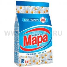 МАРА  3кг автомат универсальный утренняя свежесть, С/п