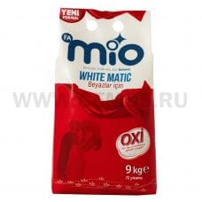 MIO  9кг стиральный порошок для белого OXI, С/п