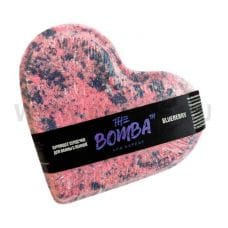 The Bombbath бурлящее сердечко 110г д/ванной с пенкой Черник