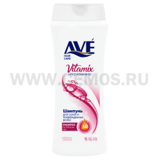 AVE 400гр для сухих и поврежденный волос, Шамп (розовый)