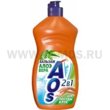 AOS  450мл Алоэ Вера бальзам, М/с
