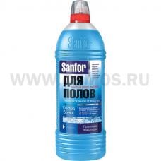 Sanfor 1л Для полов Ультра Блеск Прохлада водопада, Ч/с***