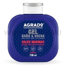 AGRADO гель д/душа Морская соль "Marine salts"увлажняю 750мл