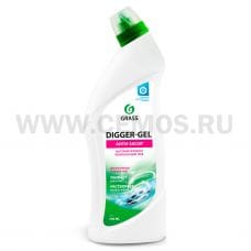 DIGGER-GEL 750мл. Гель для чистки труб, Ч/с