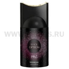 Prive 250мл дез-спрей BLACK OPTION женский