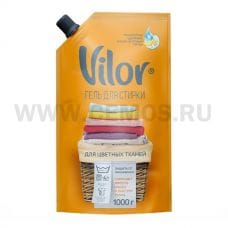 VILOR 1л ЖС для стирки, для цветных тканей, Дой-пак, С/п