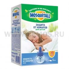 MOSQUITALL Нежная защита д/детей от комаров жидкость 30 ноч