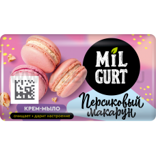 Весна MILGURT крем-мыло 90г Персиковый макарун