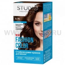 Краска д/волос Студио Профешнл Fashion Color 5,75 Каштановый