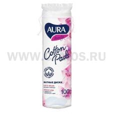 AURA Ватные диски бл100 Limited Edition