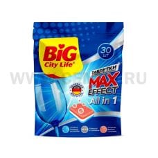 BIG City Таблетки для ПММ бл30 Ultra all in 1