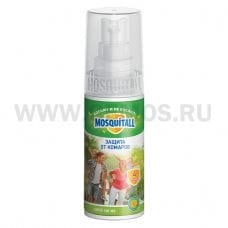 MOSQUITALL Защита д/взрослых 100мл спрей от комаров