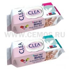 CLEA FANTASY влажные салфетки бл72 для детей Fliptop