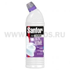 Sanfor CHLORUM 750мл Ультра белый 2в1для чист/дезинф. Ч/с