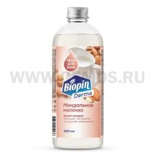Biopin Derma Пена д/ванн 650мл Миндальное молочко