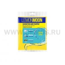 LEMON MOON бл3 салфетки вискозные 30*38см LEMON MOON бл3 салфетки вискозные 30*38см