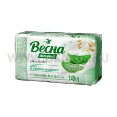 140г Весна Т/м Ассорти алоэ + овсяное молочко крем-мыло