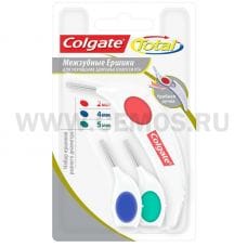 Colgate Межзубные ершики Массажер 2,4,5 мм*