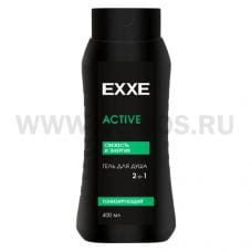 EXXE Гель для душа 2в1 400мл MEN Тонизирующий ACTIVE
