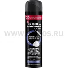 Пена д/бр DEONICA  for Men 240мл Активная защита с углём