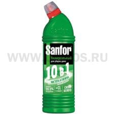 Sanfor UNIVERSAL 750мл 10 в1 c хлором Зеленое яблоко, Ч/с