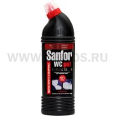 Sanfor WC 1 л гель Spesial Black, Ч/с