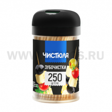 Зубочистки ЧИСТЮЛЯ бл 250