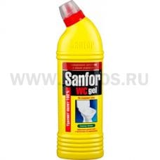 Sanfor WC 750мл гель яблоко, Ч/с