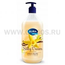 AURA Silky Cream 1л Ж/м-крем Шелк и ваниль