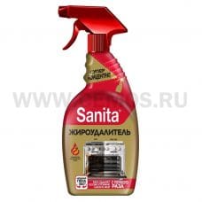 Sanita 500мл Жироудалитель Gold триггер, Ч/с ***
