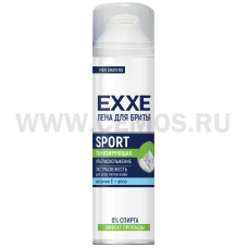 EXXE Пена для бритья 200мл Sport Energy coll effect