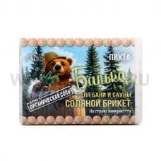 КЛ Банька Соляной брикет для бани 500г Пихта